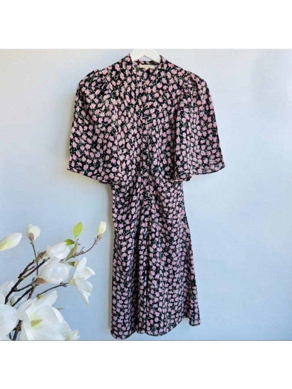 ByTimo Floral mini shirt dress - Picture 2 of 11